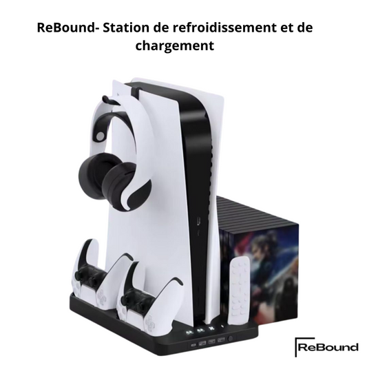 Station de refroidissement et de chargement pour PS5